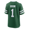 Tuec NY.Jets #1 Groom Legacy Green Game Jersey