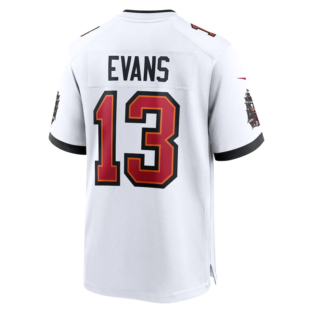Tuec TB.Buccaneers #13 Mike Evans White 50th Season White Game Jersey