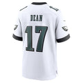 Tuec P.Eagles #17 Nakobe Dean White Game Jersey