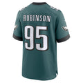 Tuec P.Eagles #95 Ty Robinson Midnight Green Team Game Jersey