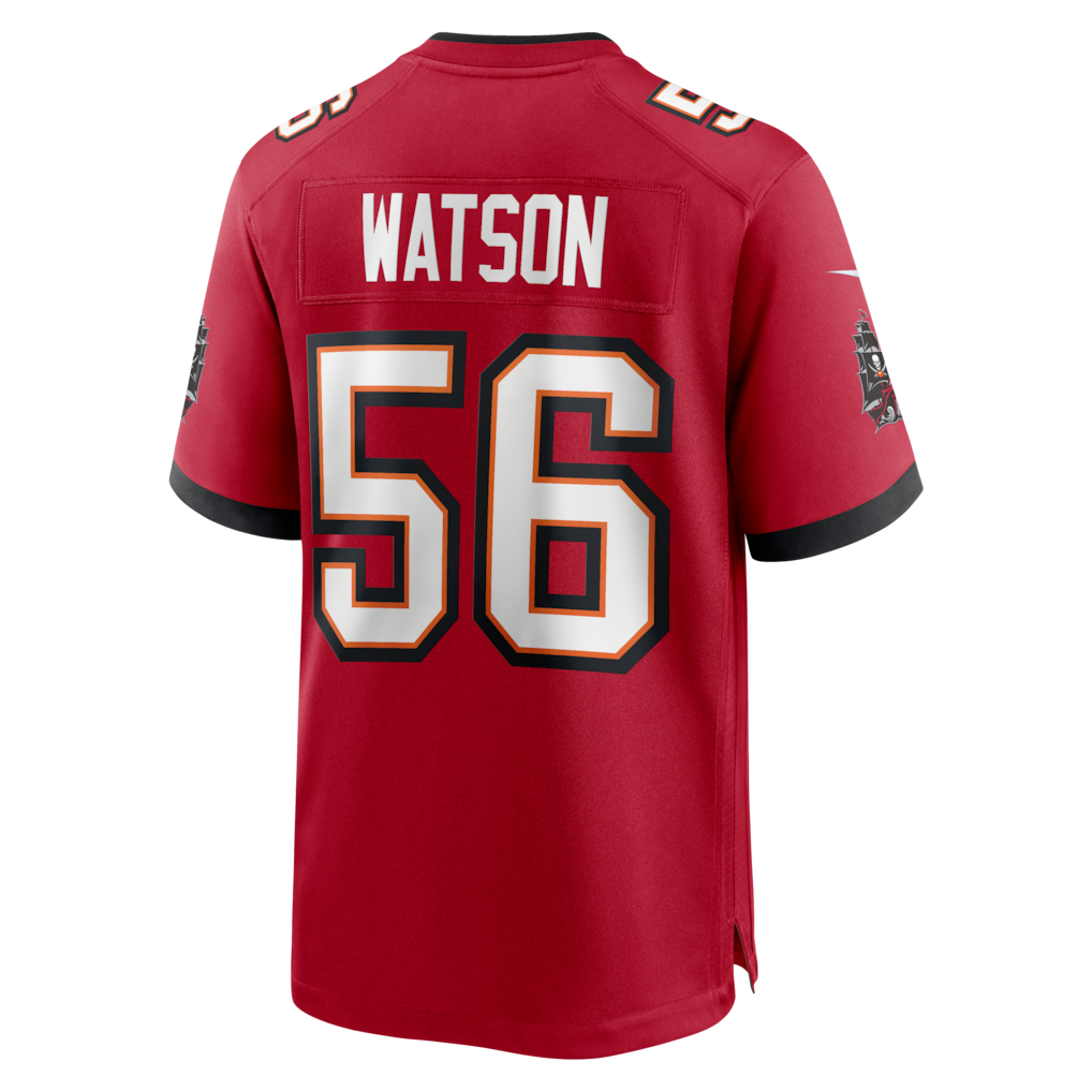 Tuec TB.Buccaneers #56 Desmond Watson Red Team Game Jersey