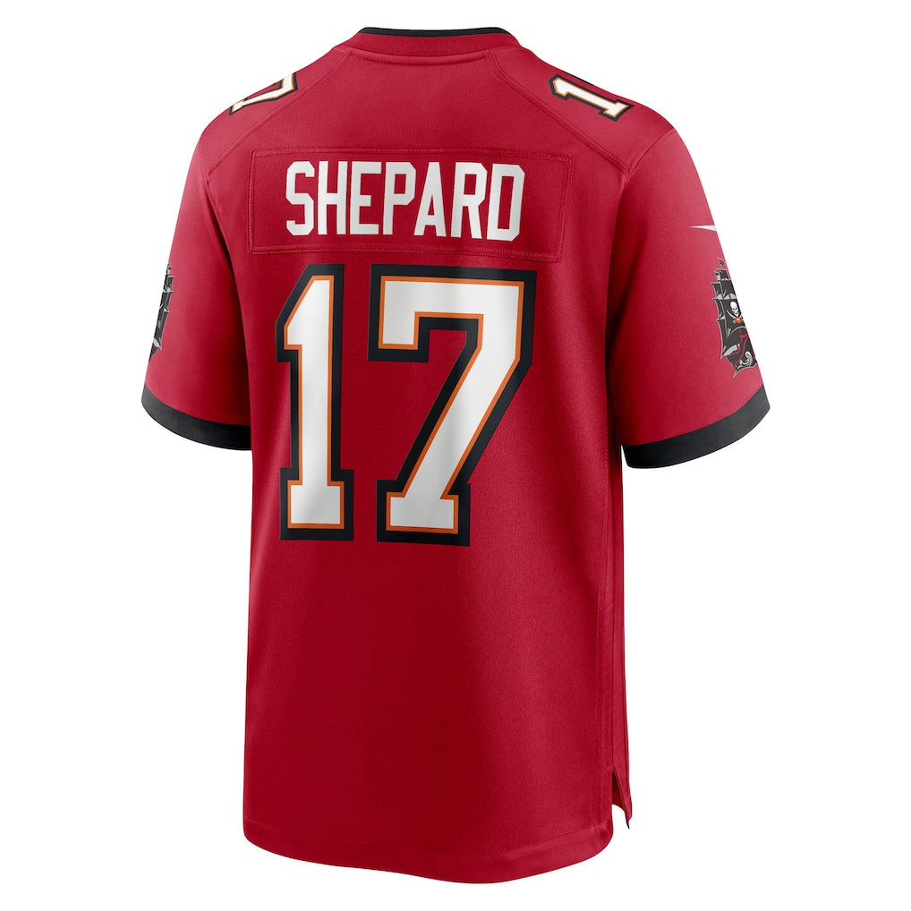 Tuec TB.Buccaneers #17 Sterling Shepard Red Team Game Jersey