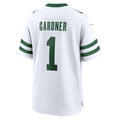 Tuec NY.Jets #1 Ahmad Sauce Gardner Legacy White Game Jersey