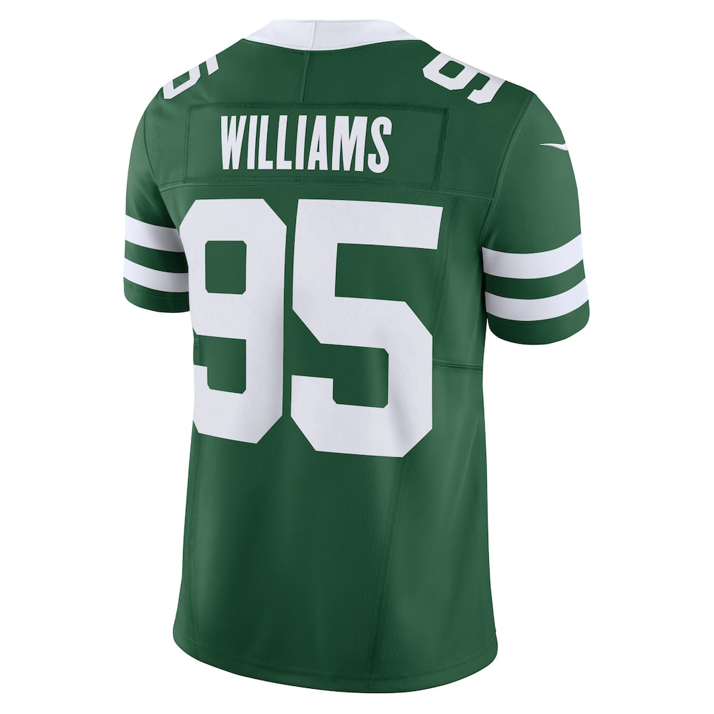 Tuec NY.Jets #95 Quinnen Williams Legacy Green Vapor F.U.S.E. Limited Jersey