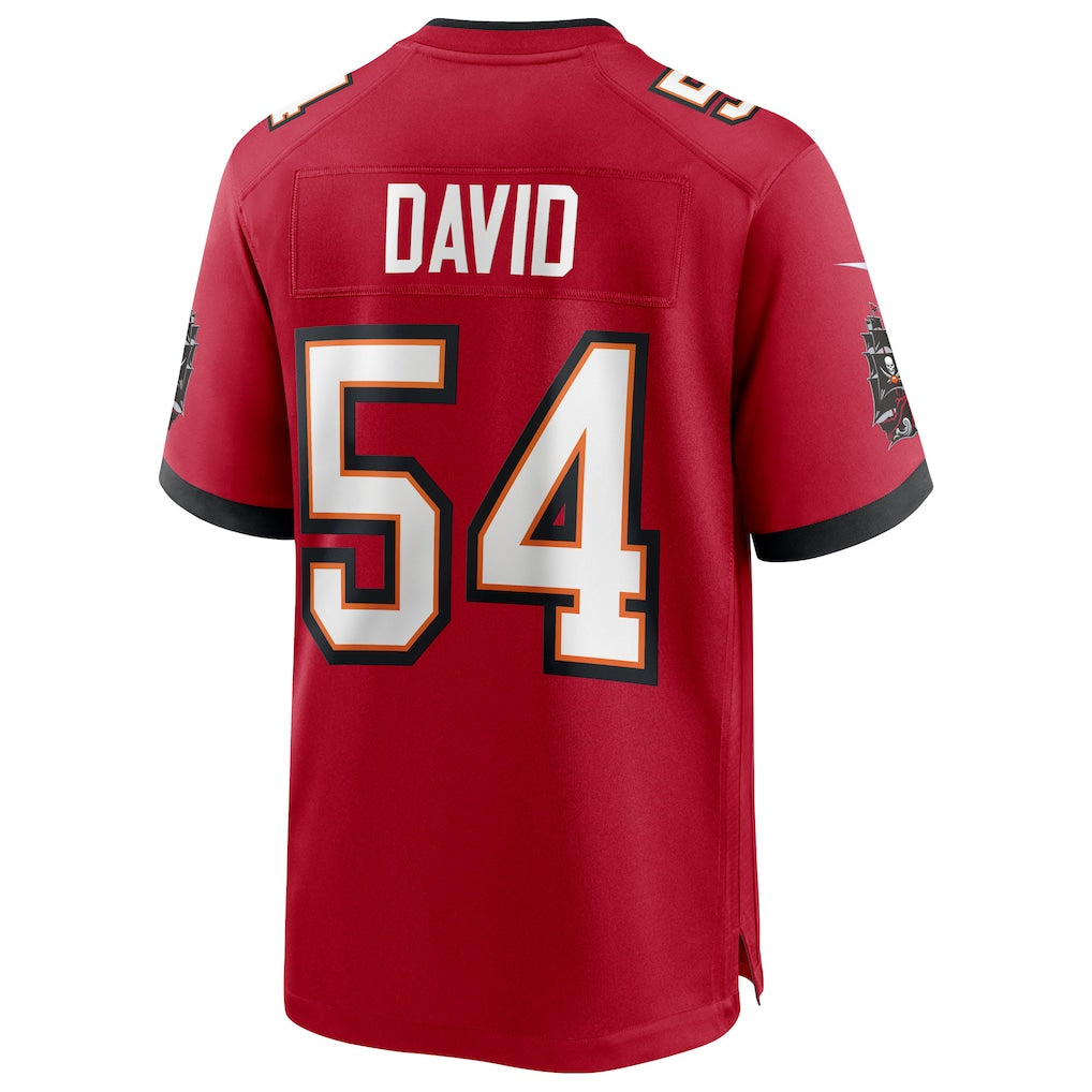 Tuec TB.Buccaneers #54 Lavonte David Red Game Jersey