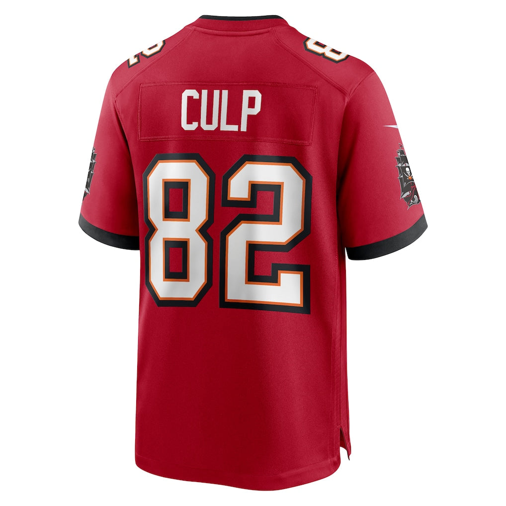 Tuec TB.Buccaneers #82 Devin Culp Red Game Jersey