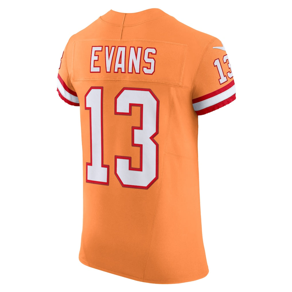 Tuec TB.Buccaneers #13 Mike Evans Orange Alternate Vapor F.U.S.E. Elite Jersey