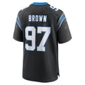Tuec C.Panthers #97 Bobby Brown Black Team Game Jersey