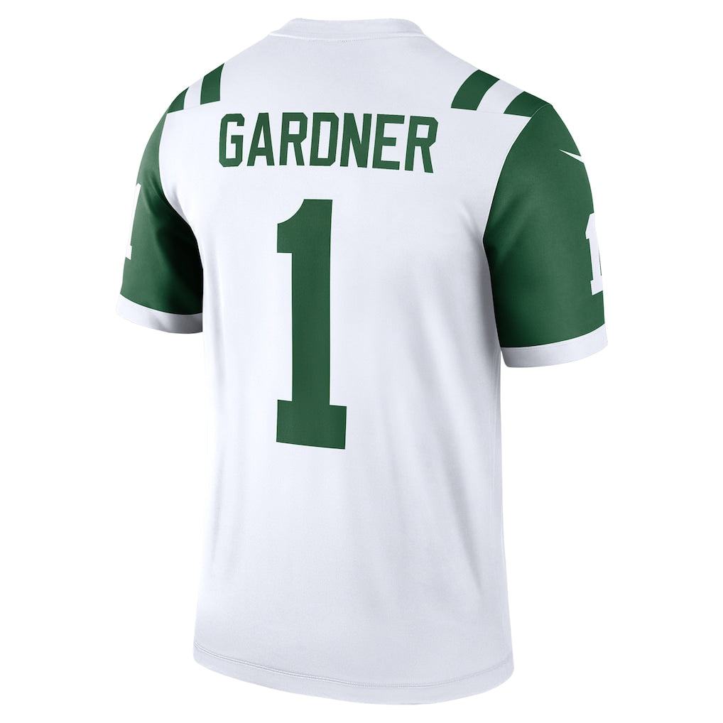 Tuec NY.Jets #1 Ahmad Sauce Gardner White Player Legend Performance Top Jersey