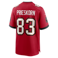 Tuec TB.Buccaneers #83 Caden Prieskorn Red Team Game Jersey