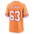 Tuec TB.Buccaneers #63 Lee Roy Selmon Creamsicle 50th Season Game Jersey