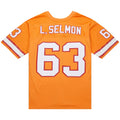Tuec TB.Buccaneers #63 Lee Roy Selmon Mitchell & Ness Orange 1976 Legacy Replica Jersey