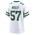 Tuec NY.Jets #57 C.J. Mosley White Game Jersey