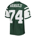 Tuec NY.Jets #74 Nick Mangold Mitchell & Ness Green Legacy Replica Jersey