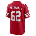 Tuec SF.49ers #62 Austen Pleasants Scarlet Team Game Jersey