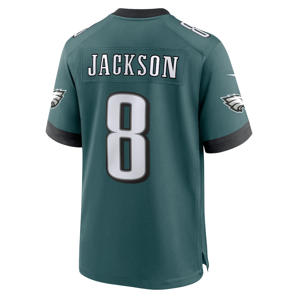 Tuec P.Eagles #8 Adoree' Jackson Midnight Green Team Game Jersey