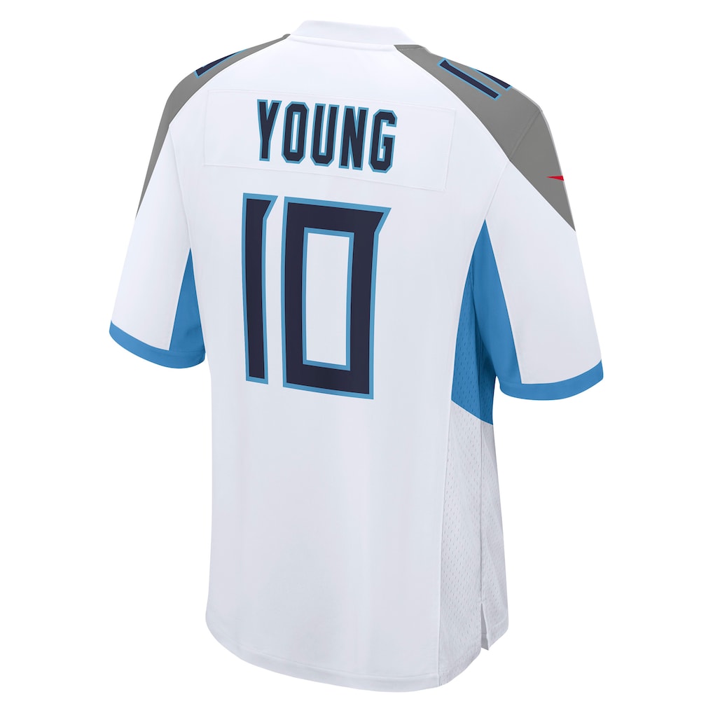 Tuec T.Titans #10 Vince Young White Retired Player Game Jersey