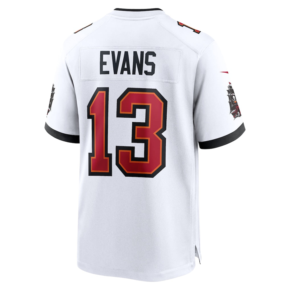 Tuec TB.Buccaneers #13 Mike Evans White Game Jersey