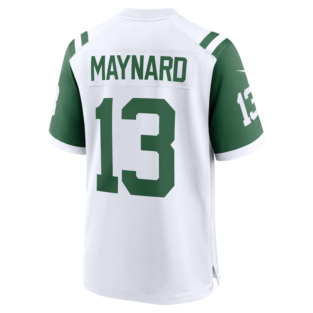 Tuec NY.Jets #13 Don Maynard White Retired Player Alternate Game Jersey