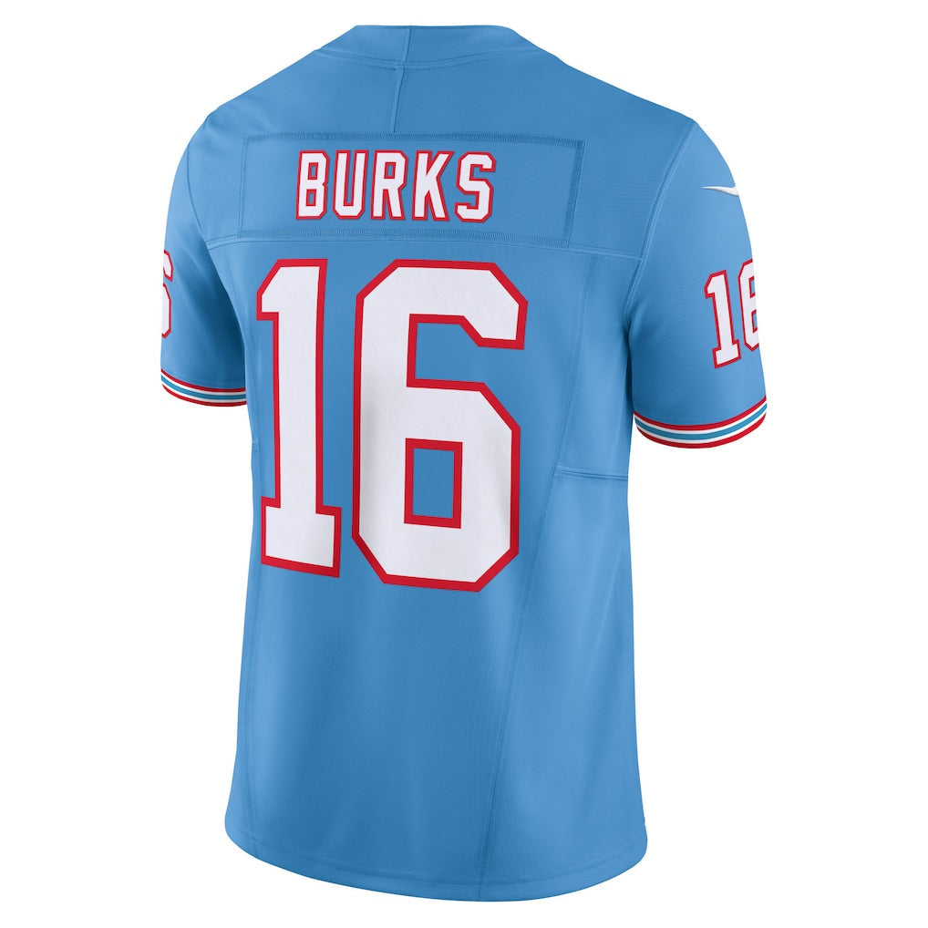 Tuec T.Titans #16 Treylon Burks Light Blue Vapor F.U.S.E. Limited Jersey