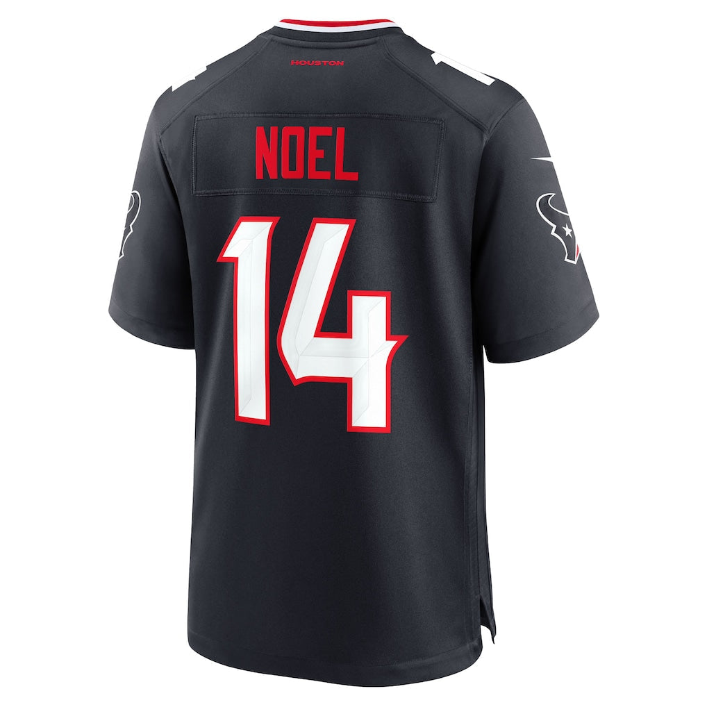 Tuec H.Texans #14 Jaylin Noel Navy Team Game Jersey