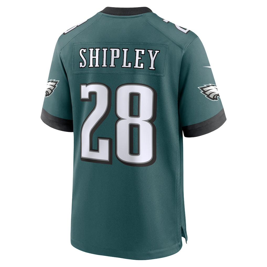 Tuec P.Eagles #28 Will Shipley Midnight Green Team Game Jersey