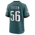 Tuec P.Eagles #56 Tyler Steen Midnight Green Team Game Jersey