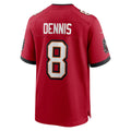 Tuec TB.Buccaneers #8 SirVocea Dennis Red Game Jersey
