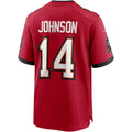 Tuec TB.Buccaneers #14 Brad Johnson Red Game Retired Player Jersey