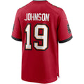 Tuec TB.Buccaneers #19 Keyshawn Johnson Red Game Retired Player Jersey
