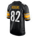 Tuec P.Steelers #82 Isaiah Hodgins Black Team Game Jersey