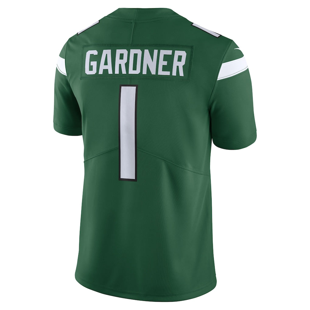 Tuec NY.Jets #1 Ahmad Sauce Gardner Green Vapor Limited Jersey