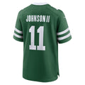 Tuec NY.Jets #11 Jermaine Johnson II Legacy Green Game Jersey