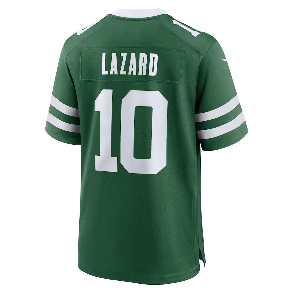 Tuec NY.Jets #10 Allen Lazard Legacy Green Team Game Jersey