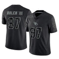 Tuec A.Cardinals #97 Walter Nolen III Player Black RFLCTV Limited Home Game Stitched Jerseys