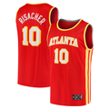 tuec A.Hawks #10 Zaccharie Risacher Red 2024 Draft Fast Break Player Jerseys - Icon Edition