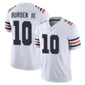 Tuec C.Bears #10 Luther Burden III Player White Classic Vapor Limited Home Game Stitched Jerseys