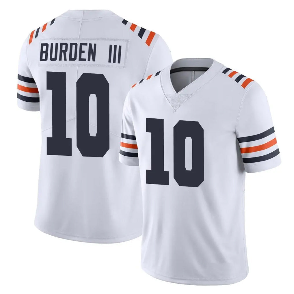 Tuec C.Bears #10 Luther Burden III Player White Classic Vapor Limited Home Game Stitched Jerseys
