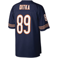 Tuec C.Bears #89 Mike Ditka Mitchell & Ness Navy Retired Player Legacy Replica Jersey