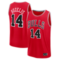 tuec C.Bulls #14 Matas Buzelis Red Fast Break Replica Player Jerseys - Icon Edition