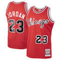 tuec C.Bulls #23 Michael Jordan Mitchell & Ness Red 198485 Hardwood Classics Rookie Authentic Jerseys