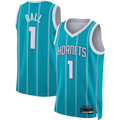 tuec C.Hornets #1 LaMelo Ball  Teal Swingman Jerseys - Icon Edition