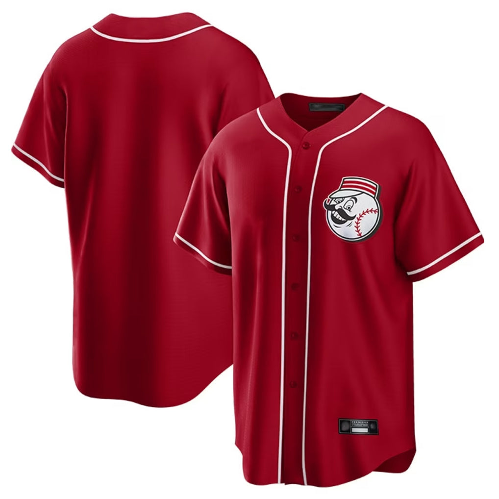 tuec C.Reds Red Home Game Blank Player Stitched Jerseys