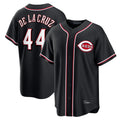 tuec C.Reds #44 Elly De La Cruz Player Black Fashion Out Home Game Stitched Jerseys
