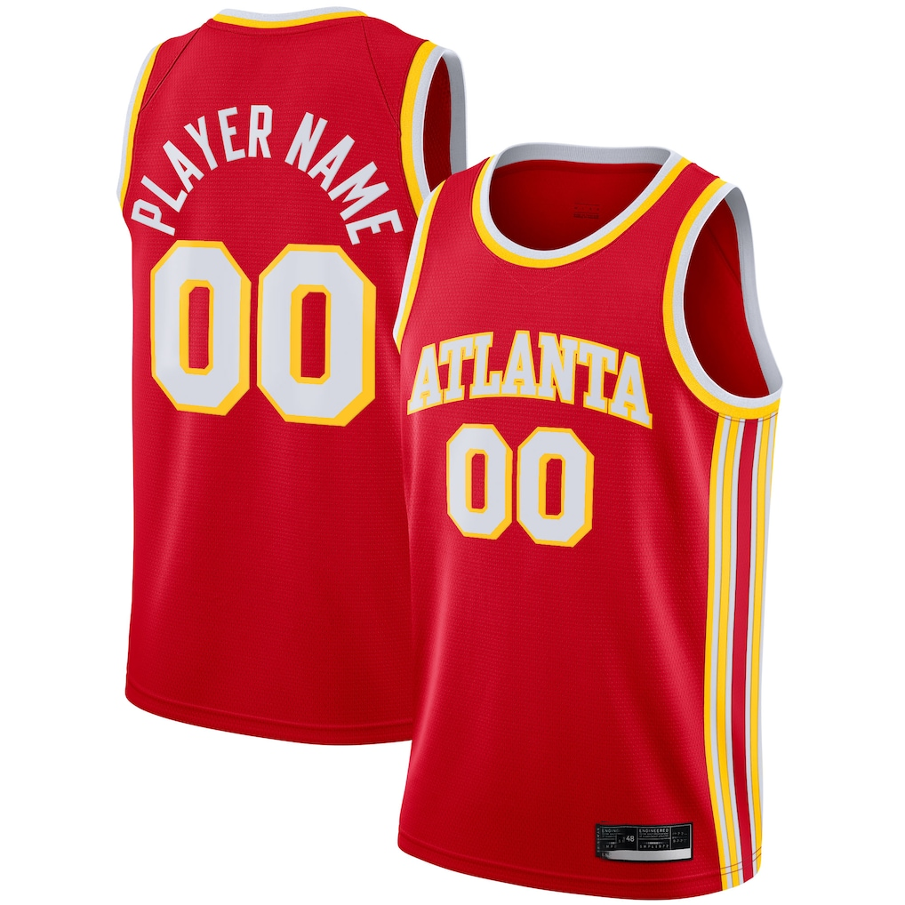 tuec Custom A.Hawks Red 2020-21 Swingman Jerseys - Icon Edition