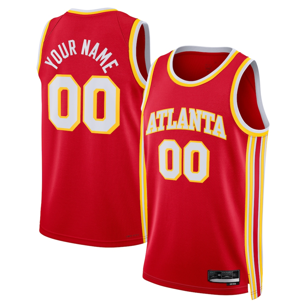 tuec Custom A.Hawks Red Swingman Jerseys - Icon Edition