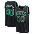 tuec Custom B.Celtics Black Fast Break Jerseys - Statement Edition