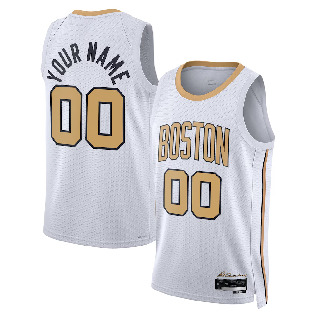 tuec Custom B.Celtics White 202526 City Edition Swingman Jerseys