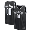 tuec Custom B.Nets Black Fast Break Jerseys - Icon Edition