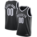 tuec Custom B.Nets Black Swingman Custom Jerseys - Icon Edition